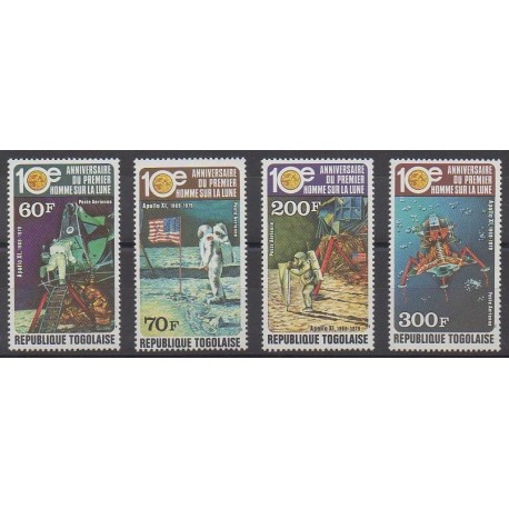 Togo - 1979 - No PA394/PA397 - Espace