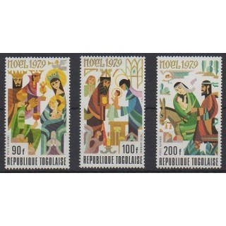 Acheter ces timbres du Togo de l'année 1979 (No PA401/PA403).