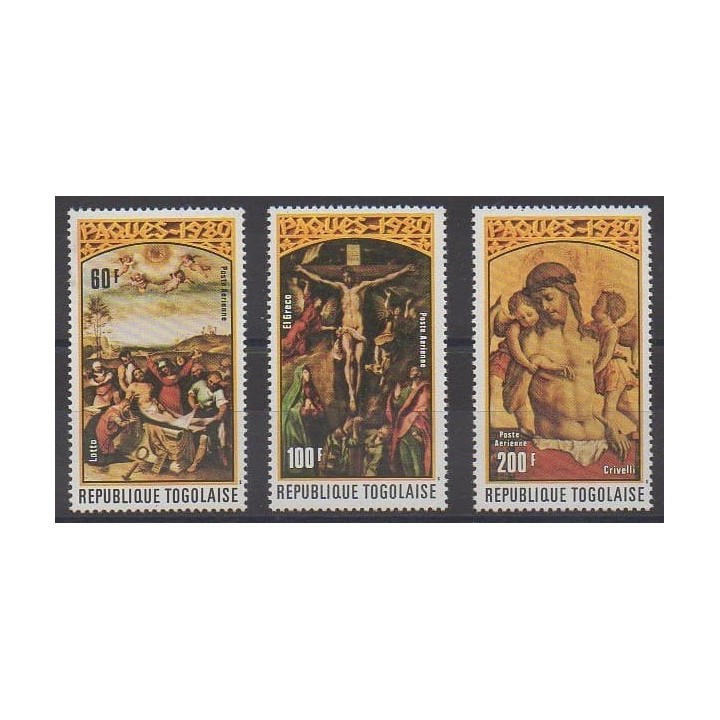 Buy these stamps of Togo of the year 1980 (Nb PA418/PA419).