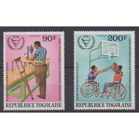 Togo - 1981 - No PA462/PA463