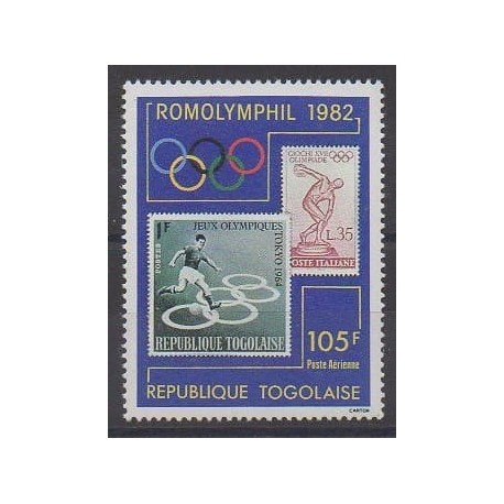 Togo - 1982 - No PA476 - Timbres sur timbres - Jeux Olympiques d'été