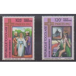 Togo - 1982 - Nb PA471/PA472 - Easter