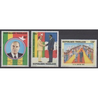 Acheter ces timbres du Togo de l'année 1983 (No PA480/PA482).