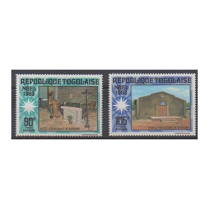 Buy these stamps of Togo of the year 1983 (Nb PA494/PA495).