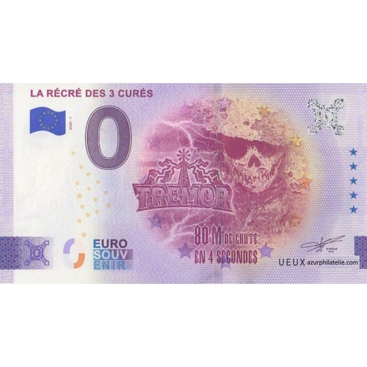 Euro banknote memory - 2025 - La récré des 3 curés - (Finistère)