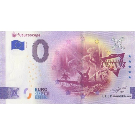 Billet souvenir - 86 - Futuroscope - Mission Bermudes - 2025-15