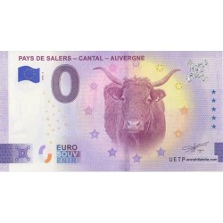Billet souvenir - 15 - Pays de Salers - Cantal - Auvergne - 2025-2