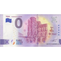Billet souvenir - 54 - Toul - Cathédrale St-Etienne - 2025-2