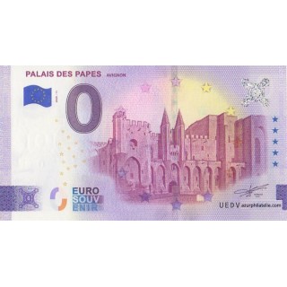 Euro banknote memory - 2025 - Palais des papes - (Vaucluse)