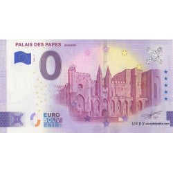 Billet souvenir - 84 - Palais des papes - 2025-11