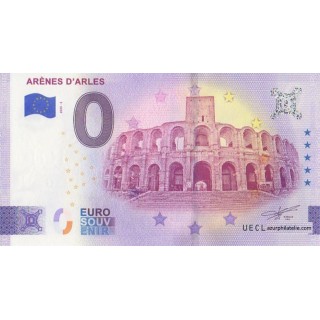 Billet souvenir touristique - 2025-2 - Arènes d'Arles - (Bouches-du-Rhône)