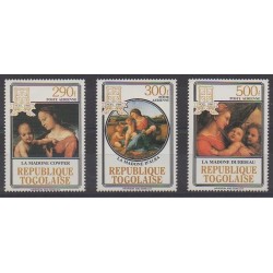 Togo - 1984 - No PA512/PA514 - Noël - Peinture
