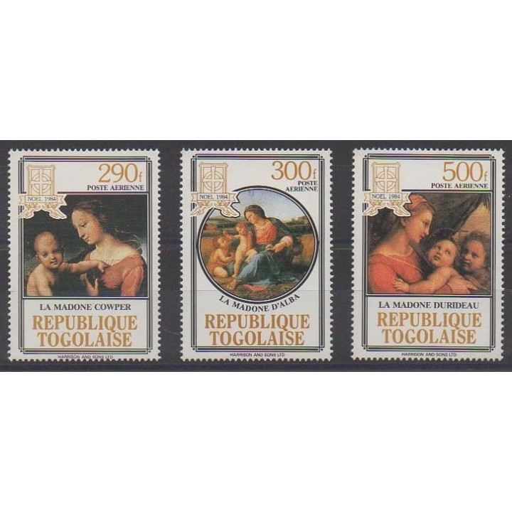 Buy these stamps of Togo of the year 1984 (Nb PA512/PA514).