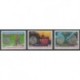 Togo - 1987 - Nb PA639/PA641 - Various Historics Themes - Coins, Banknotes Or Medals