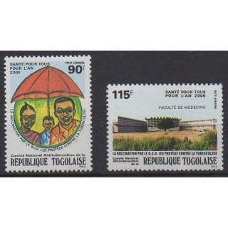 Acheter ces timbres du Togo de l'année 1987 (No PA645/PA646).