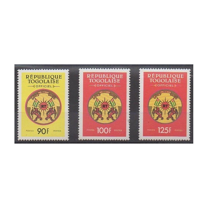Acheter cette série de timbres du Togo de l'année 1992 (No S4/S6).