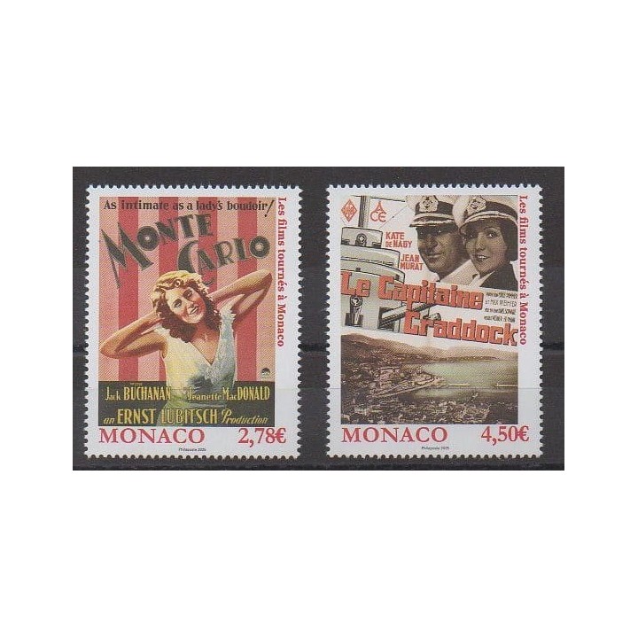 Buy this set of stamps of Monaco of the year 2025 (Nb 3497/3498).