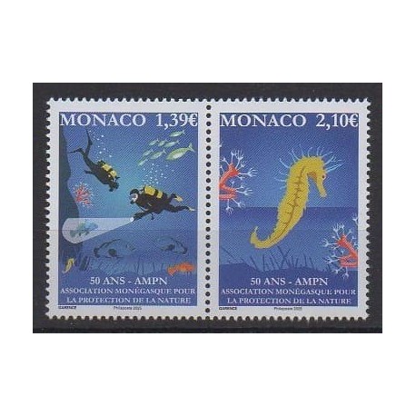 Monaco - 2025 - No 3488/3489 - Environnement