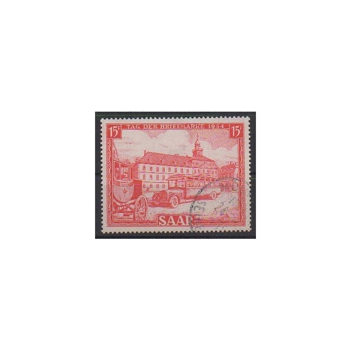 Buy this stamp of Saar of the year 1954 (Nb 329). - Used