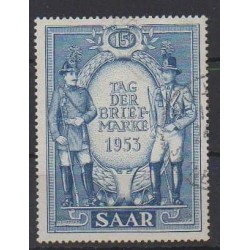 Sarre - 1953 - No 321 - Philatélie - Oblitéré