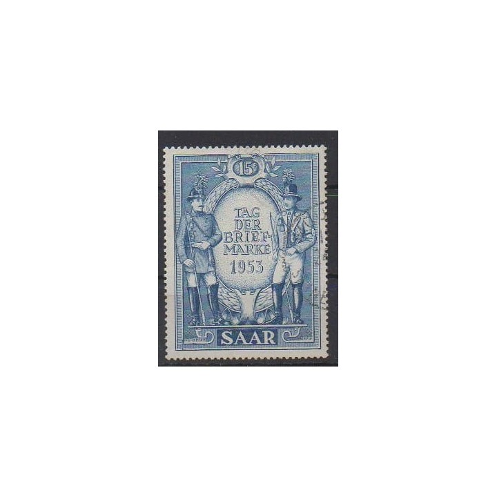 Acheter ce timbre de Sarre de l'année 1953 (No 321). - Oblitéré