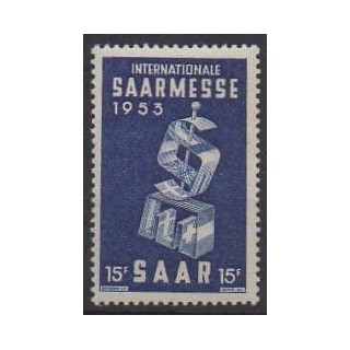 Acheter ce timbre de Sarre de l'année 1953 (No 319).