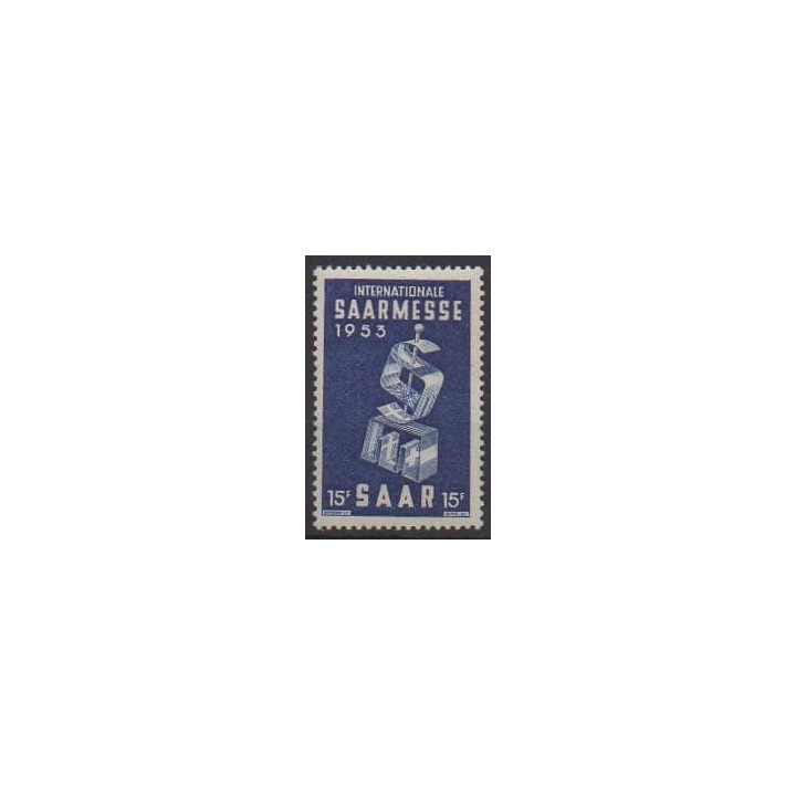 Acheter ce timbre de Sarre de l'année 1953 (No 319).