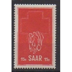 Sarre - 1952 - No 305 - Santé ou Croix-Rouge
