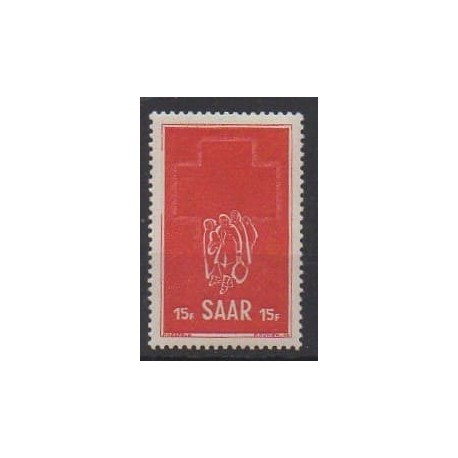 Sarre - 1952 - No 305 - Santé ou Croix-Rouge