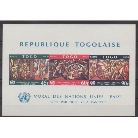 Togo - 1967 - No BF27 - Nations unies - Peinture