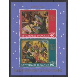 Togo - 1968 - No BF34 - Noël - Peinture