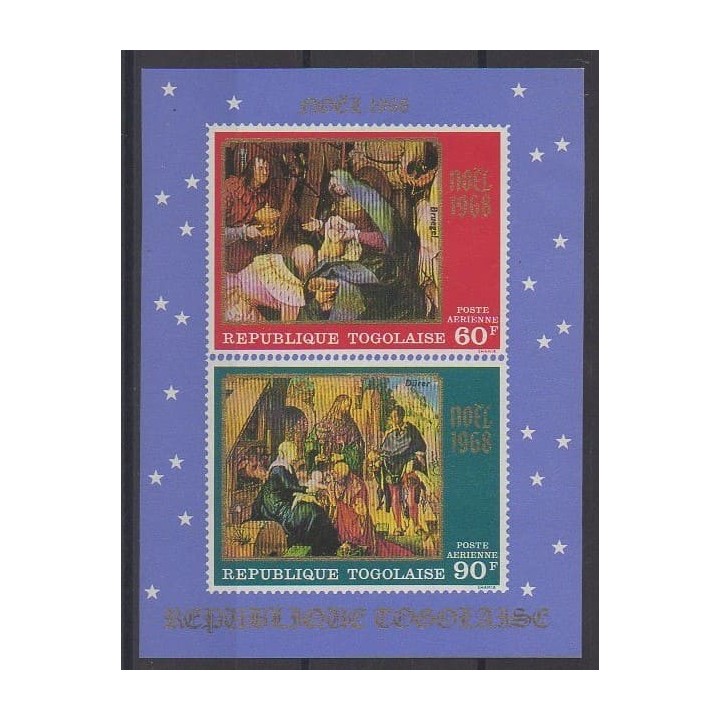 Buy this souvenir sheet  of Togo of the year 1968 (Nb BF34).