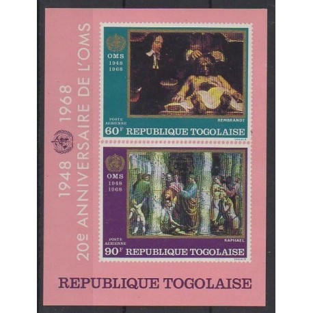 Togo - 1968 - No BF31 - Santé ou Croix-Rouge - Peinture