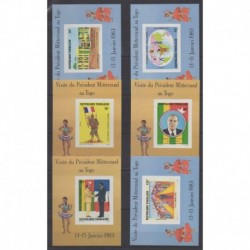 Togo - 1983 - Nb BF167/BF172 - Various Historics Themes