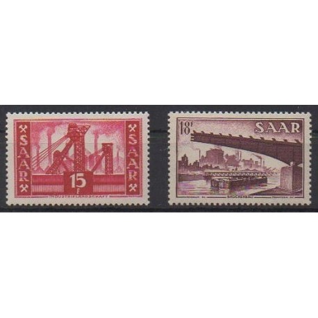 The Saar - 1954 - Nb 337/338