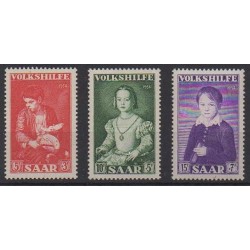 Sarre - 1954 - No 334/336