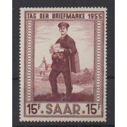 The Saar - 1955 - Nb 342 - Postal Service
