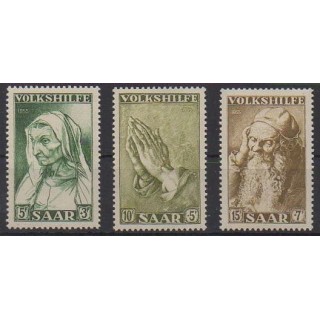 Buy this set of stamps of Saar of the year 1955 (Nb 347/349).