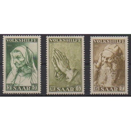 Sarre - 1955 - No 347/349
