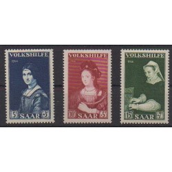 The Saar - 1956 - Nb 358/360 - Celebrities
