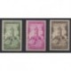 Sarre - 1956 - No 355/357 - Monuments