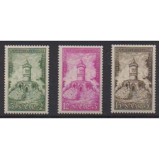 Acheter cette série de timbres de Sarre de l'année 1956 (No 355/357).