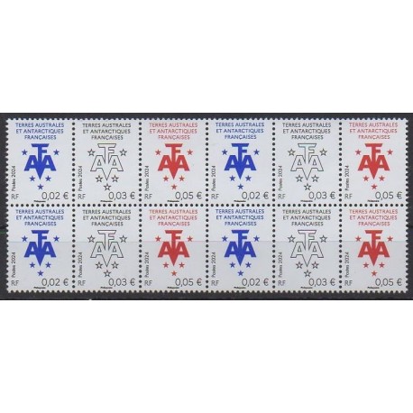 French Southern and Antarctic Territories - Post - 2024 - Nb 1099/1101 - bloc de 4