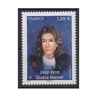 Acheter ce timbre de France de l'année 2025 (Gisèle Halimi).