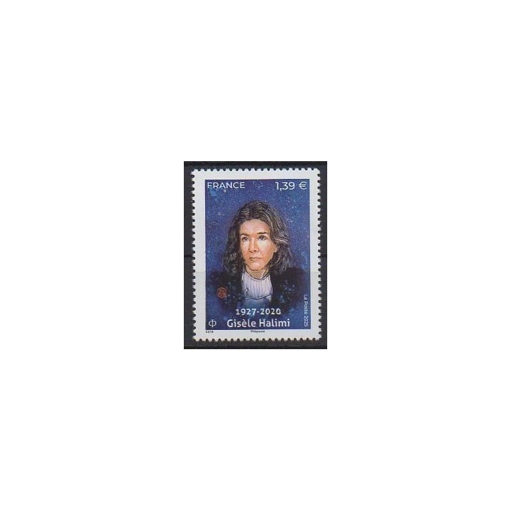 Buy this stamp of France of the year 2025 (Gisèle Halimi).