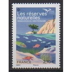 France - Poste - 2025 - Les réserves naturelles - Environment