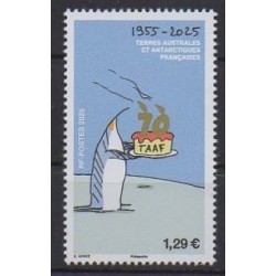 TAAF - 2025 - 70 ans des TAAF - Histoire