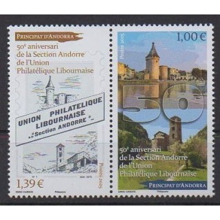 Acheter cette série de timbres d'Andorre français de l'année 2025 (No 924/925).
