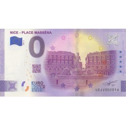 Euro banknote memory - 06 - Nice - Place Masséna - 2021-2