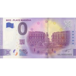 Euro banknote memory - 06 - Nice - Place Masséna - 2021-2